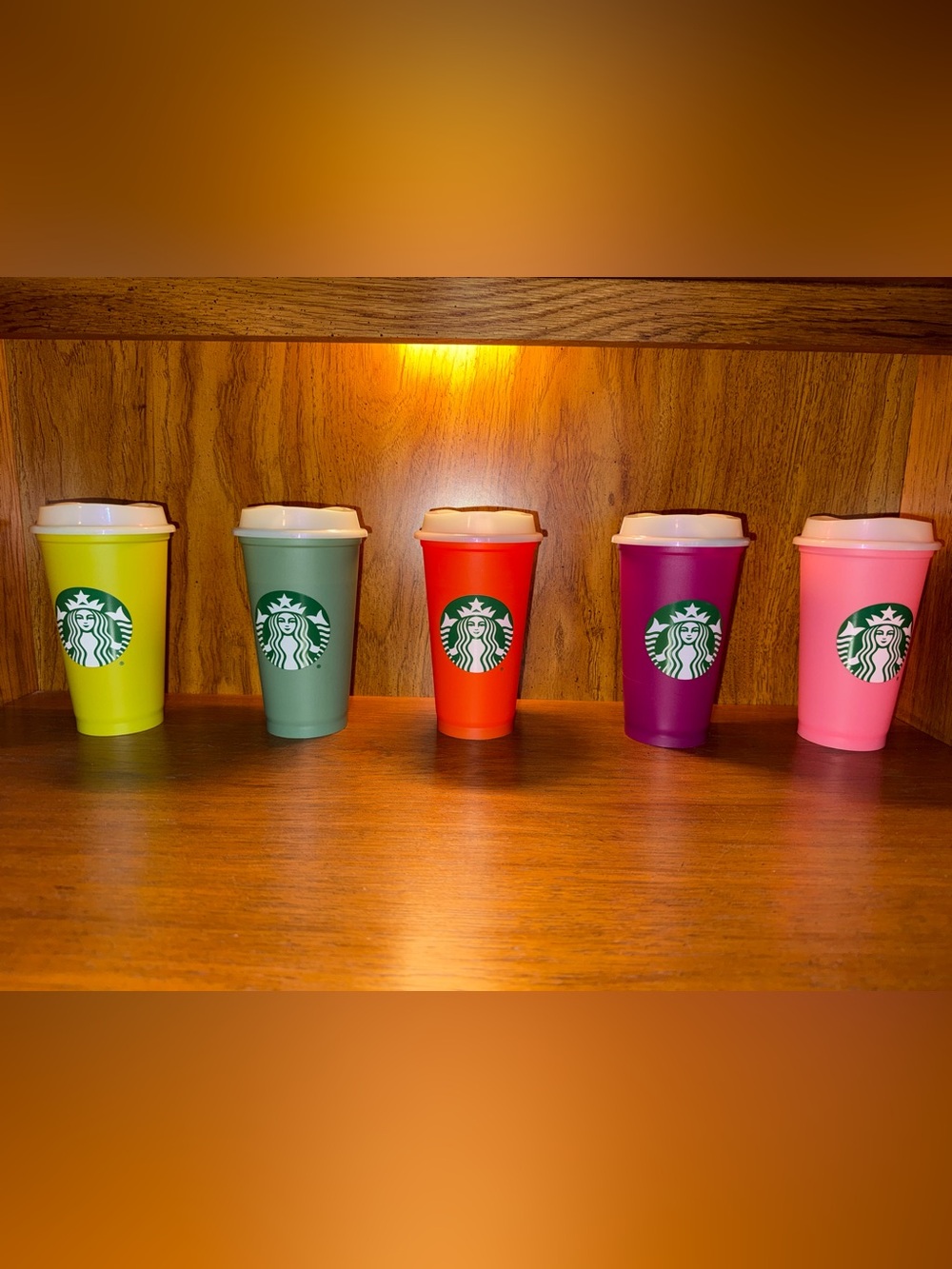 Starbucks Reusable Hot Cups Set of 5